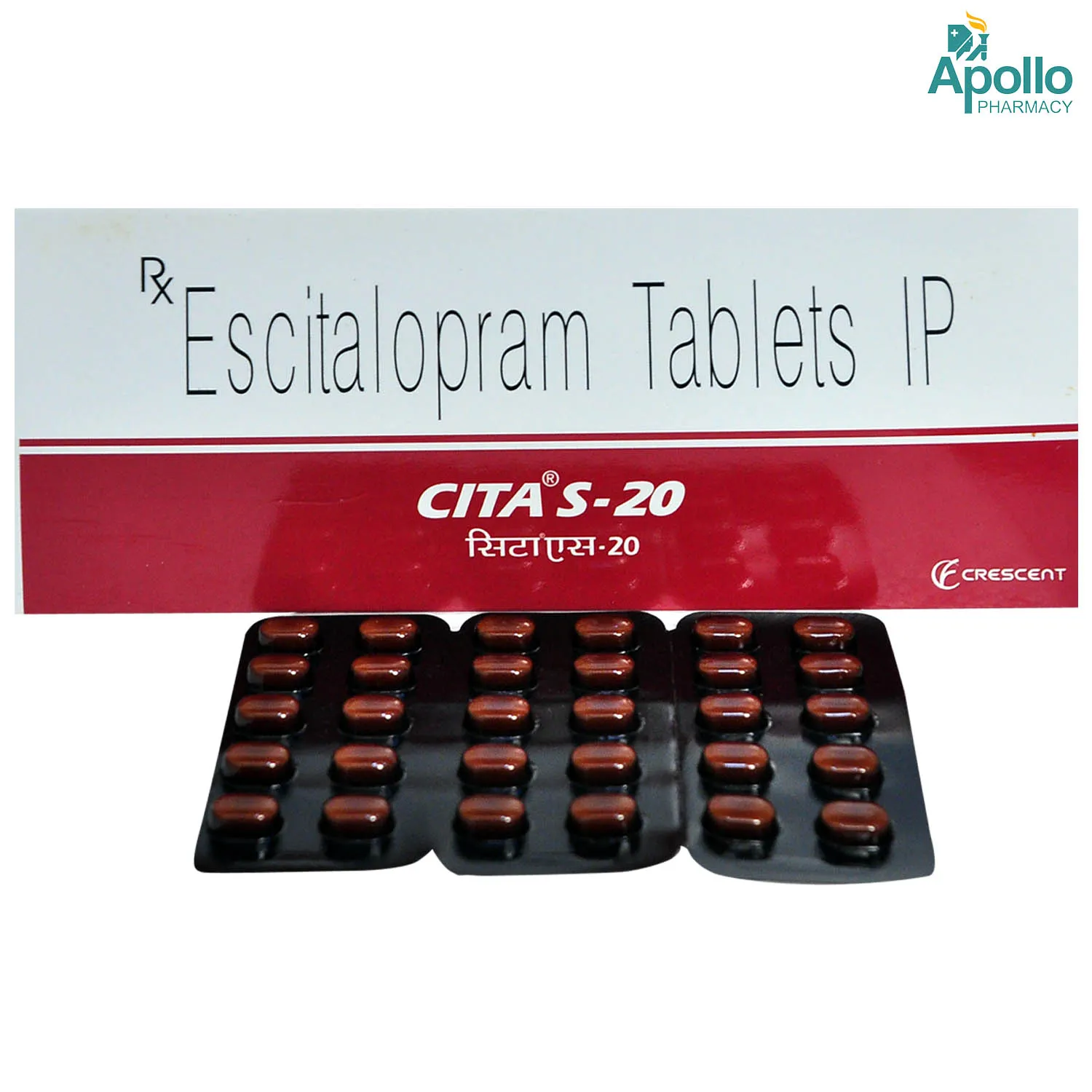 CITA S FORTE-20MG TAB