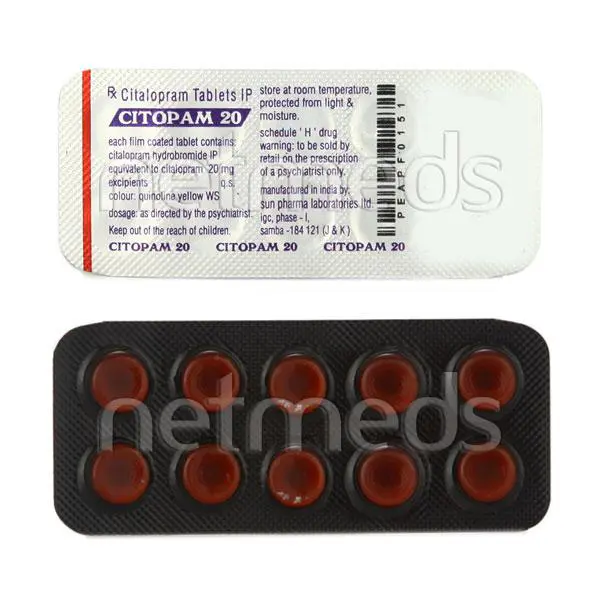 CITOPAM 20MG TAB 10`S