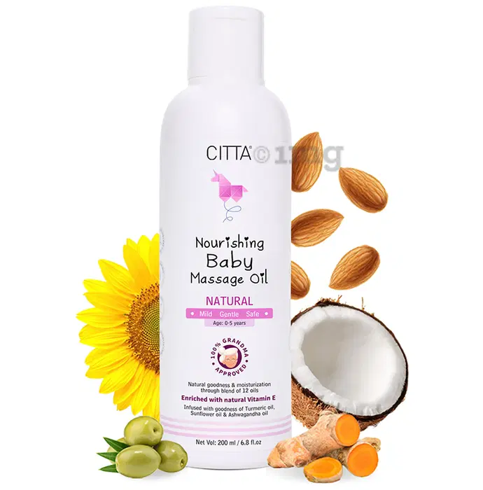 CITTA NOUR.BABY MASS.OIL