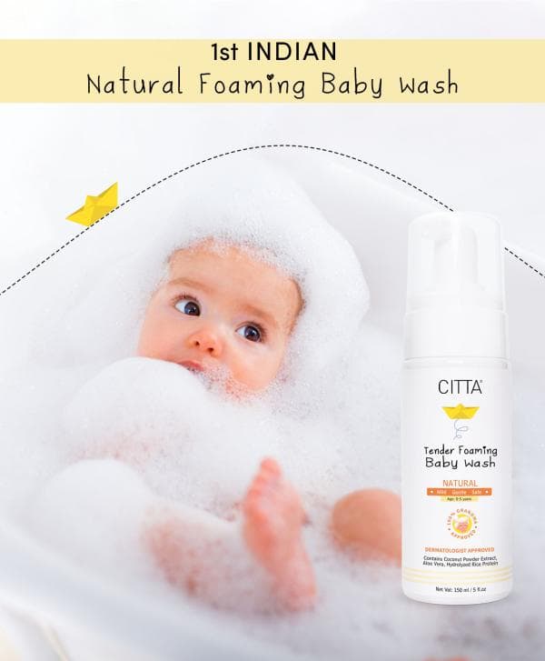 CITTA TEN.FOAM.BABY WASH..