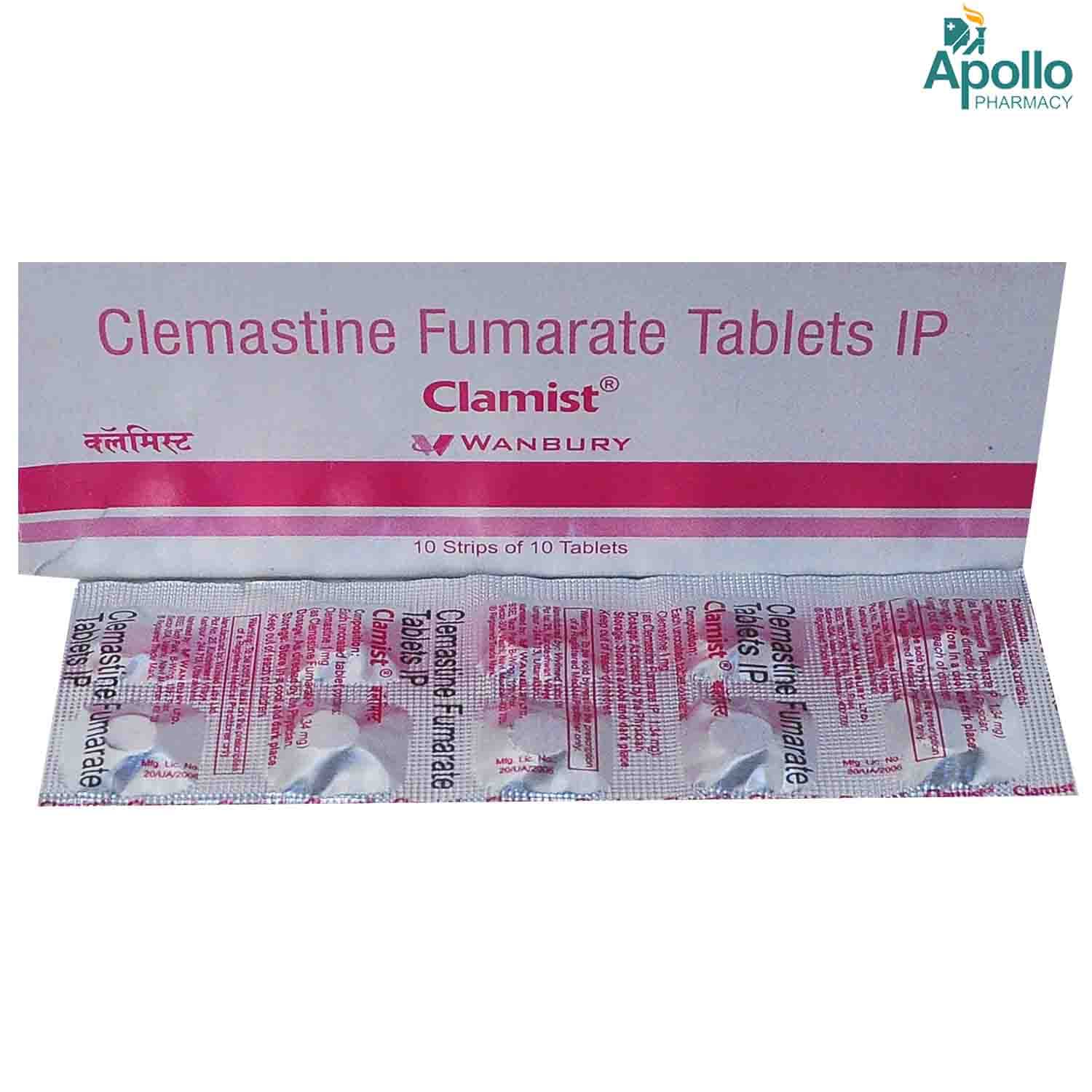 CLAMIST TAB