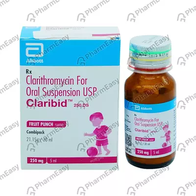 CLARIBID 250MG DS SUSP