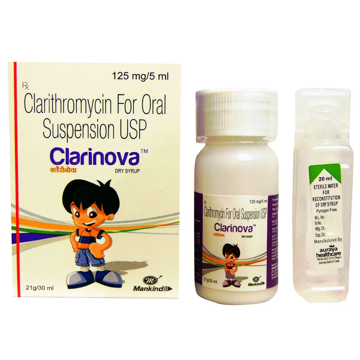 CLARINOVA DRY SYRUP