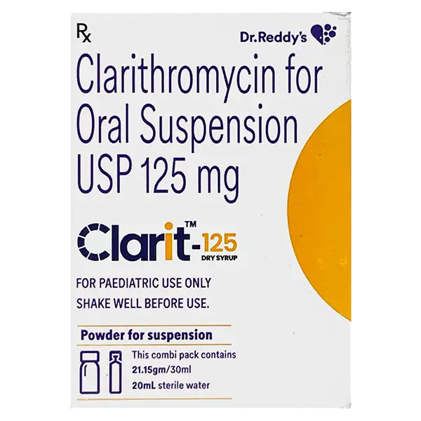 CLARIT 125MG DRY SYRUP