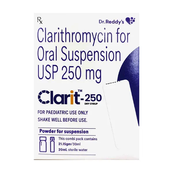 CLARIT 250MG DRY SYRUP