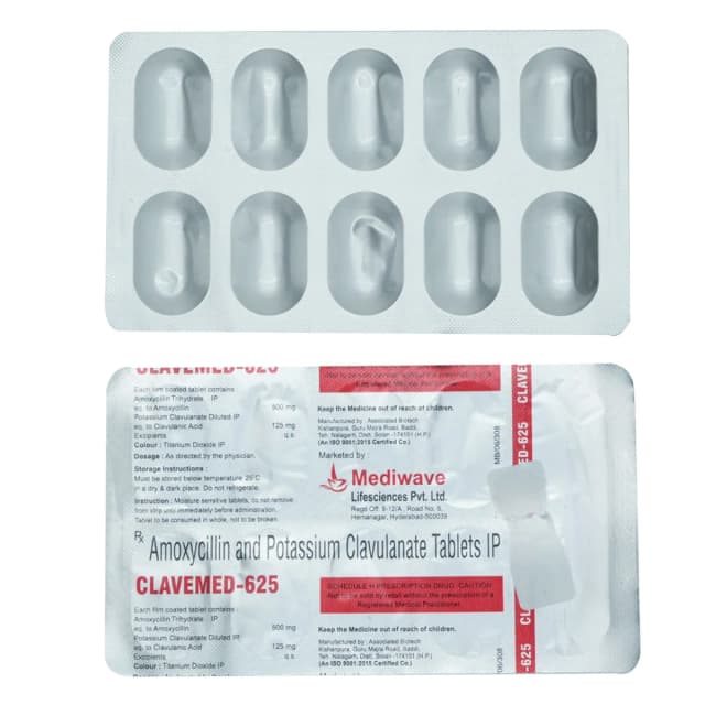 Clavibond-625MG Tab
