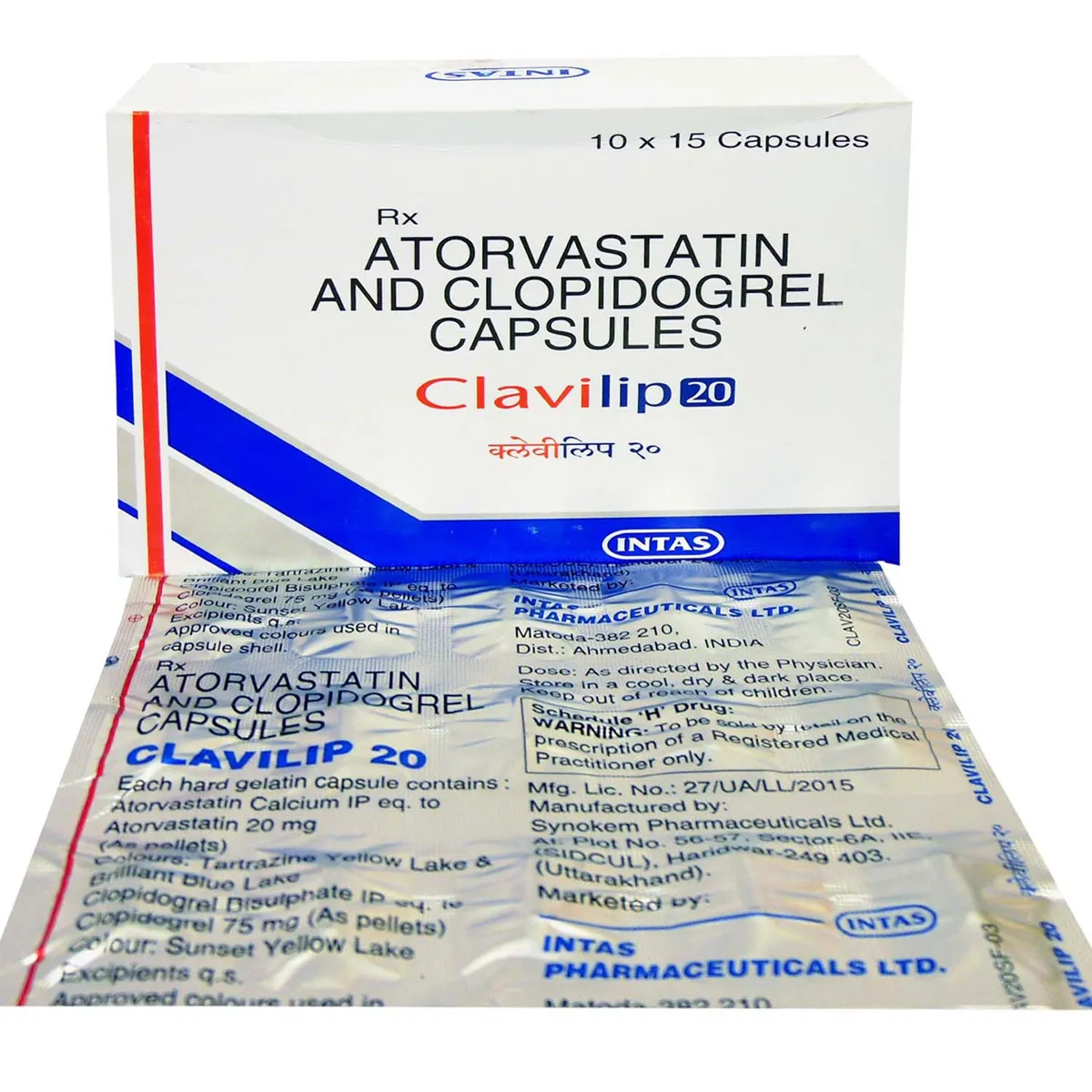 CLAVILIP 20MG