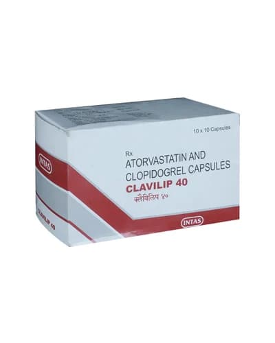 CLAVILIP 40MG TAB