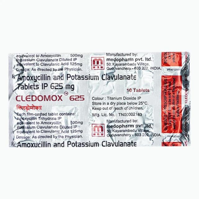 CLEDOMOX 625 TAB
