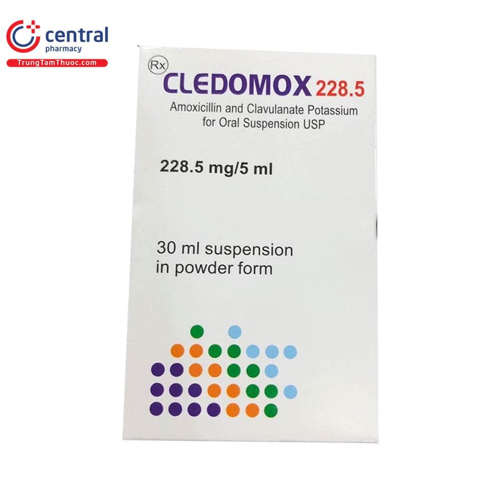 CLEDOMOX KID DT 228.5 TAB