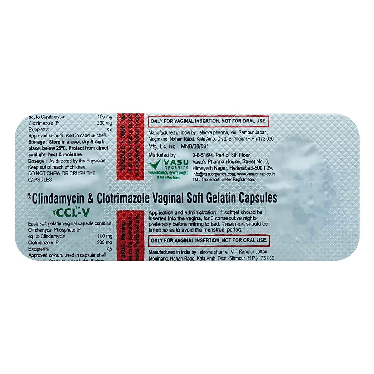CLINCIN-V SOFTGEL CAP
