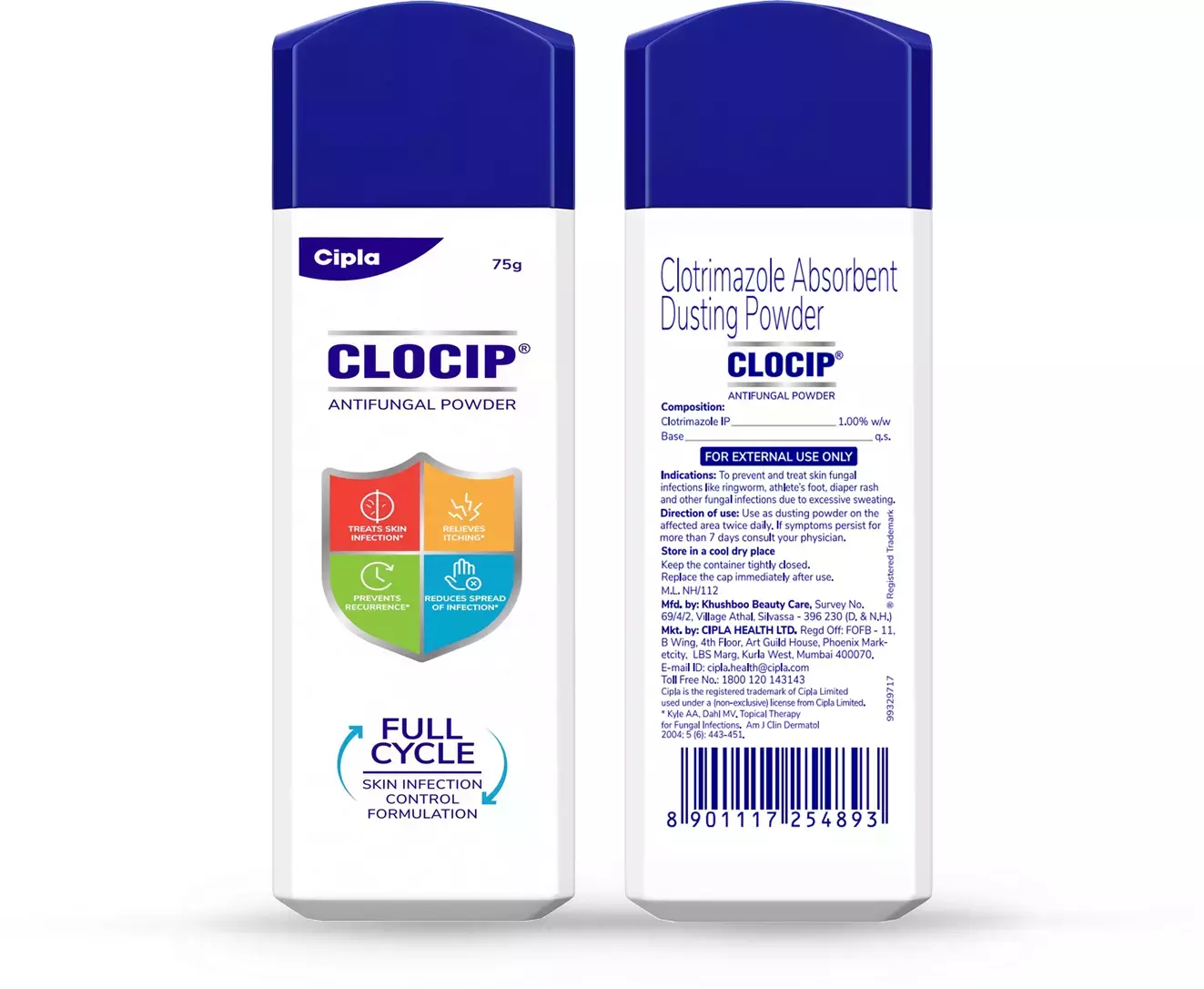 CLOCIP POWDER 75GM