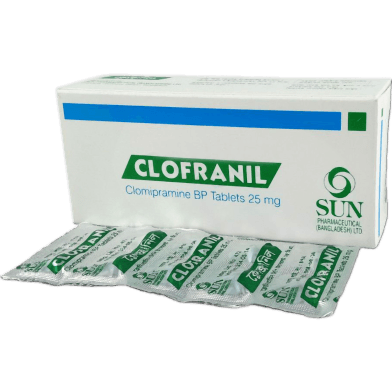 CLOFRANIL 25MG TAB 10`s