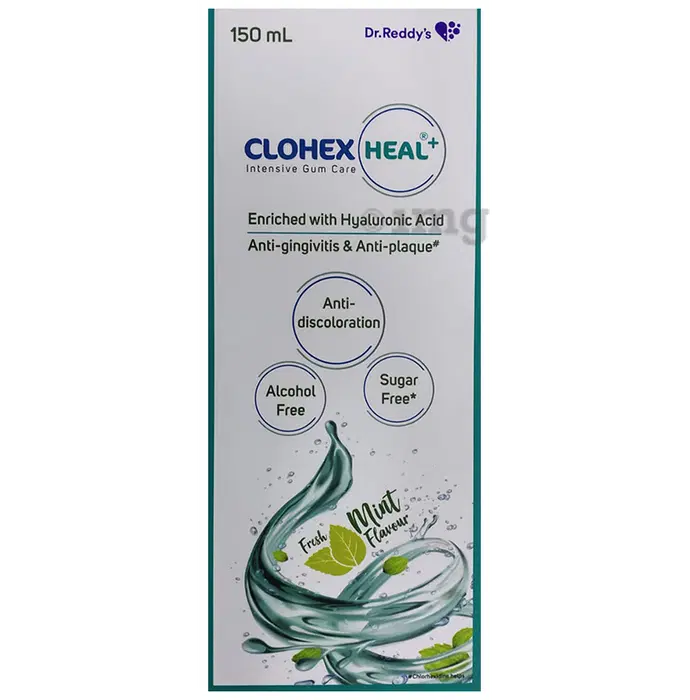 CLOHEX HEAL+ MOUTH WASH