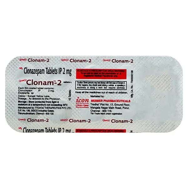 CLONAM 2MG