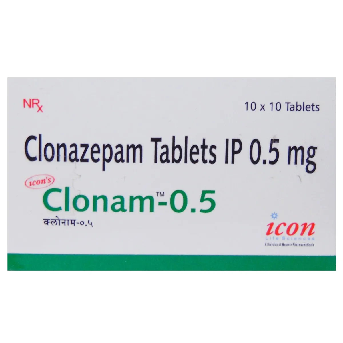 CLONAM IR 0.5MG