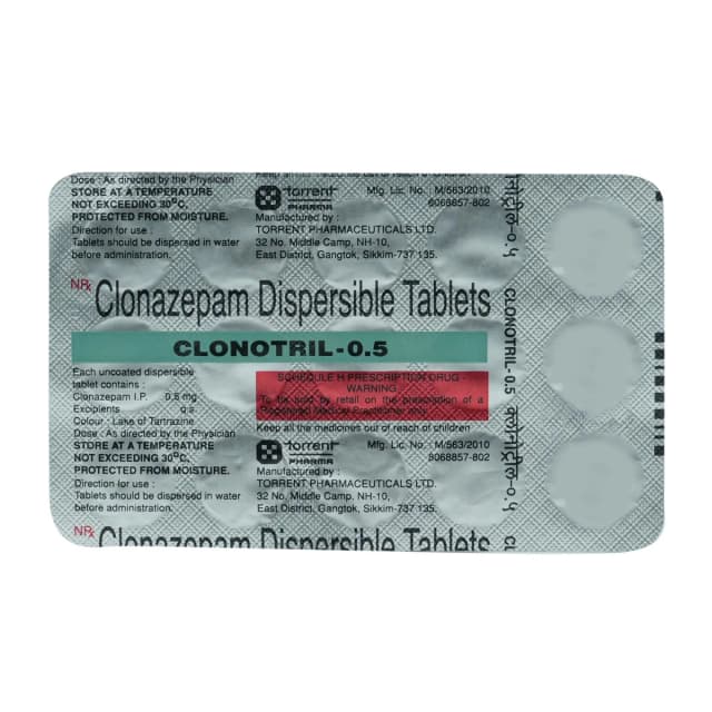 Clonotril 0.5 Tab