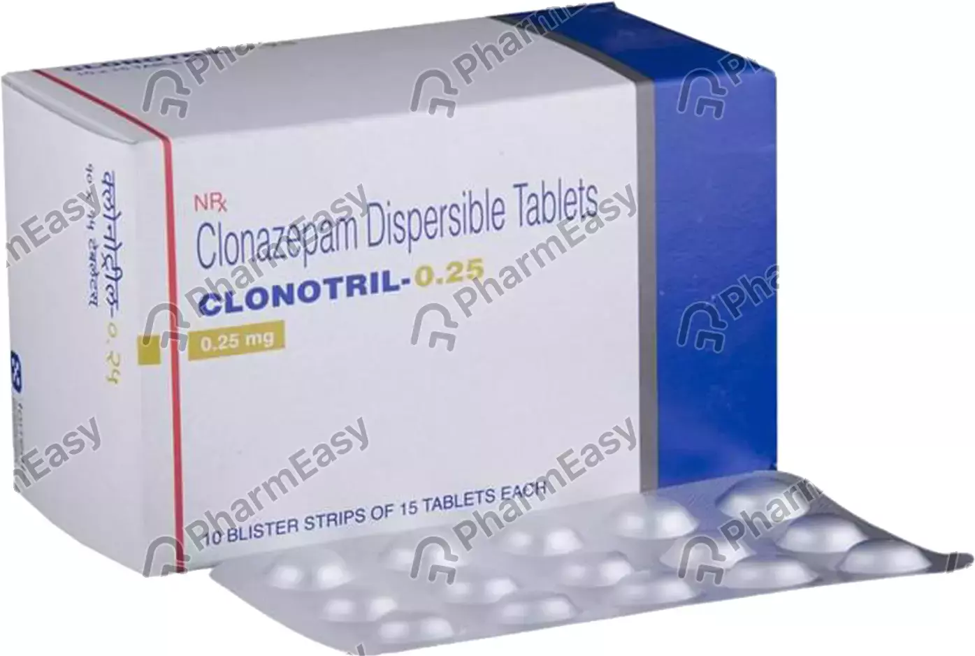CLONOTRIL P 25MG TAB