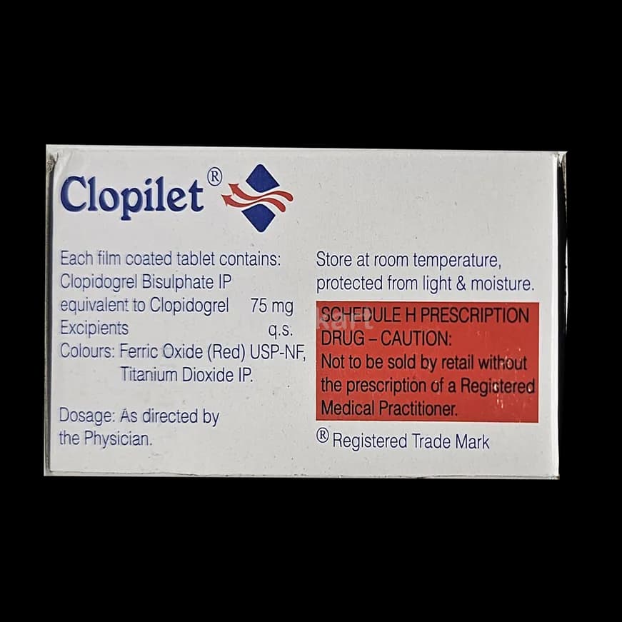 CLOPILET TAB 15`S