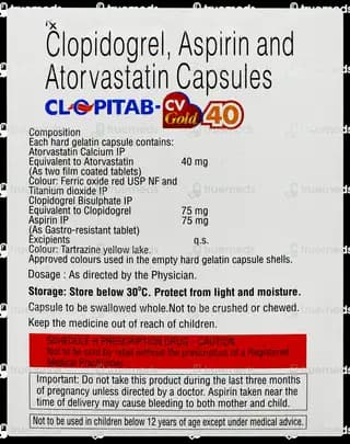 CLOPITAB-CV 40MG TAB