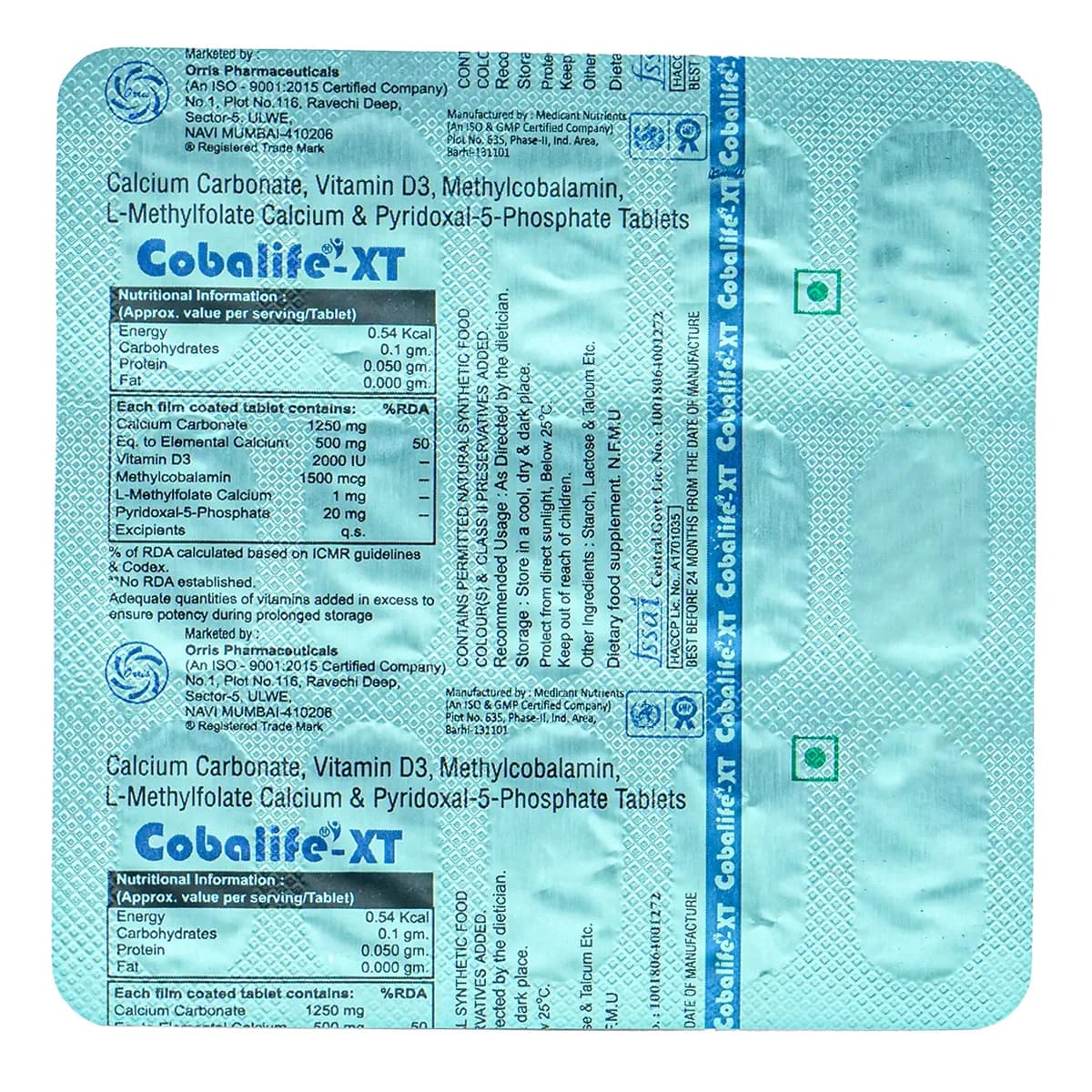 COBALIFE - XT TAB