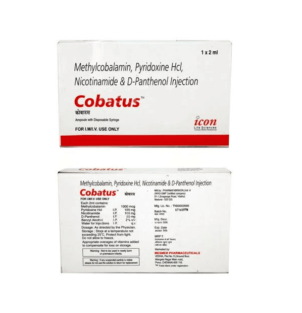 COBATUS INJ 2ML
