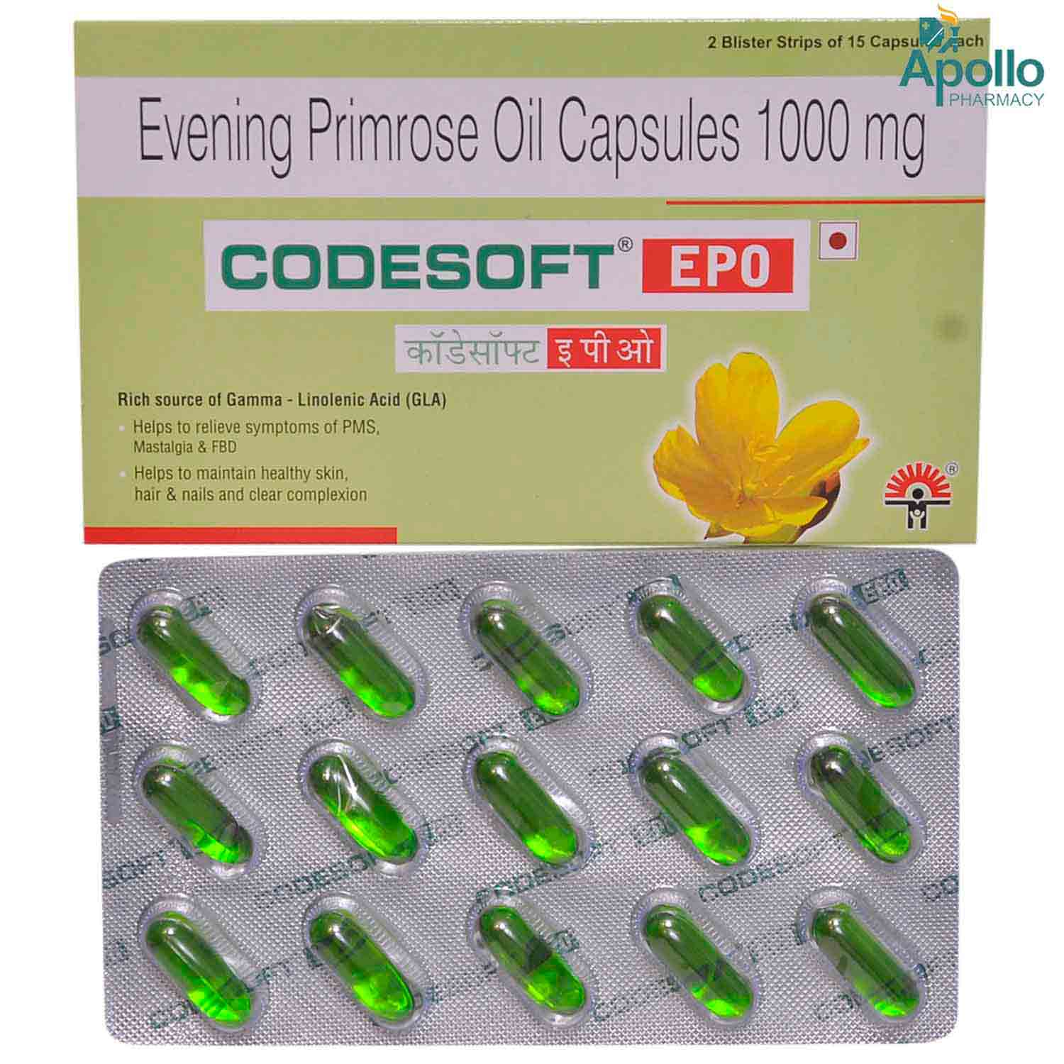 CODESOFT EPO CAPS 15`S