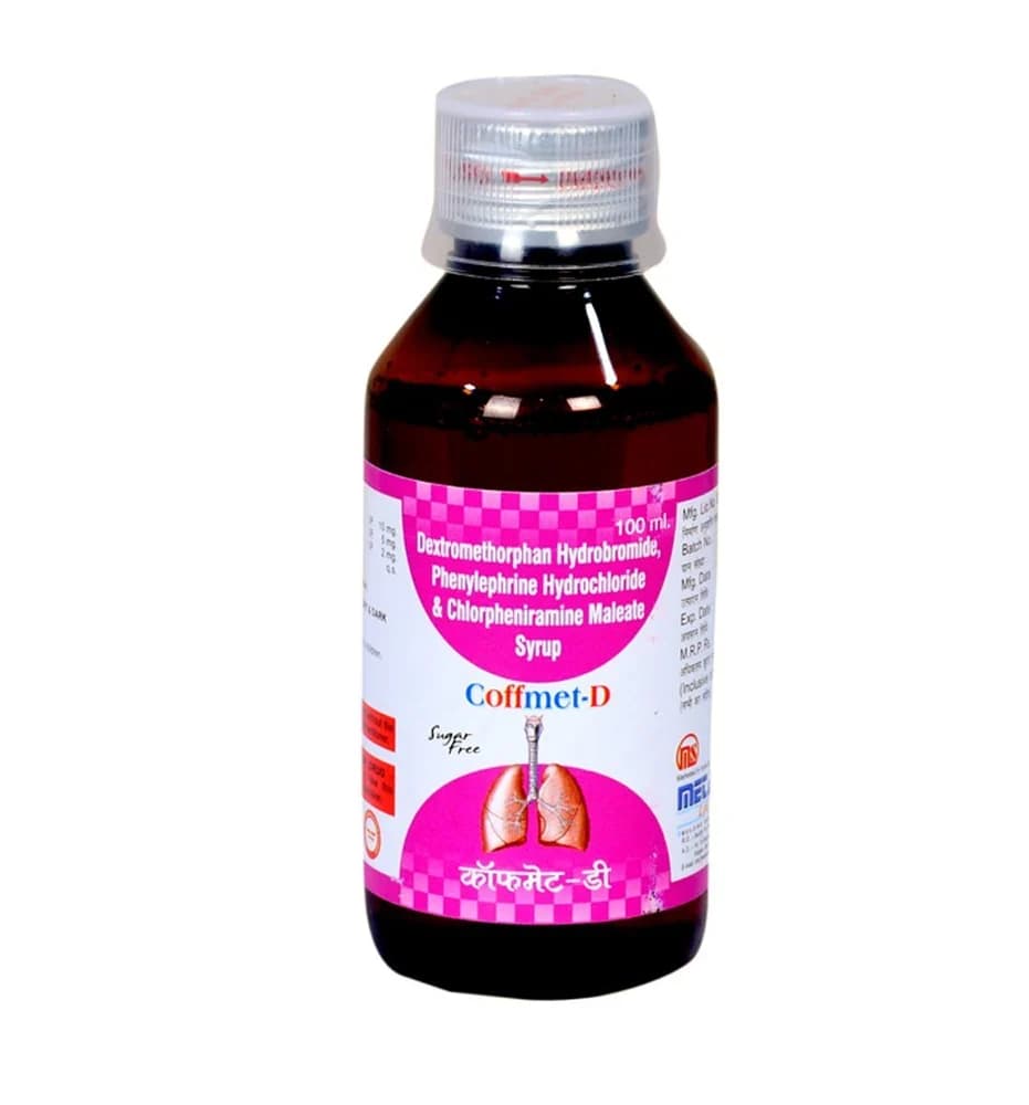 COFZONE D SUGAR FREE SYRUP