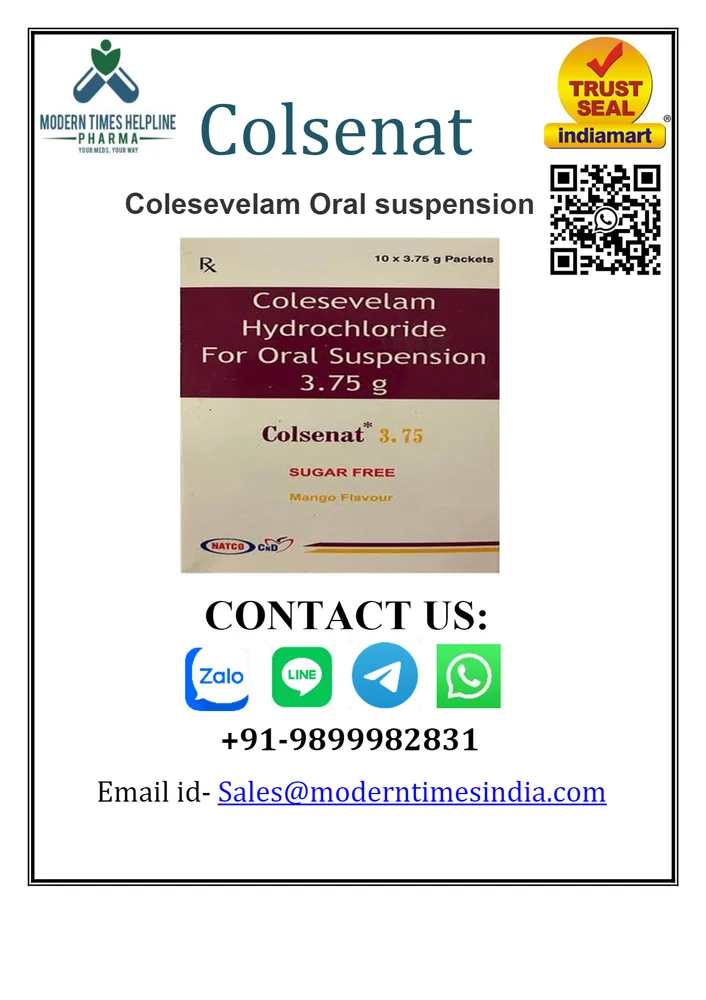 COLSENAT 3.75MG SAC