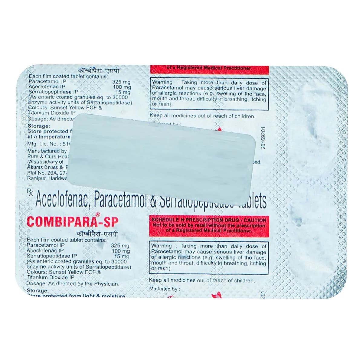 COMBIPARA SP TAB