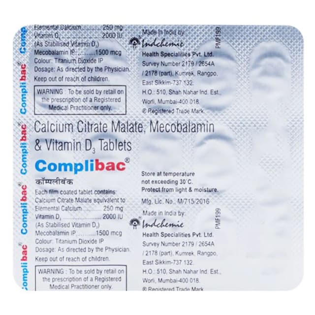 Complibac Tab 15S