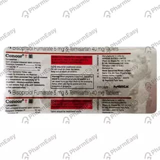 CONCOR T 5MG TAB 10`S