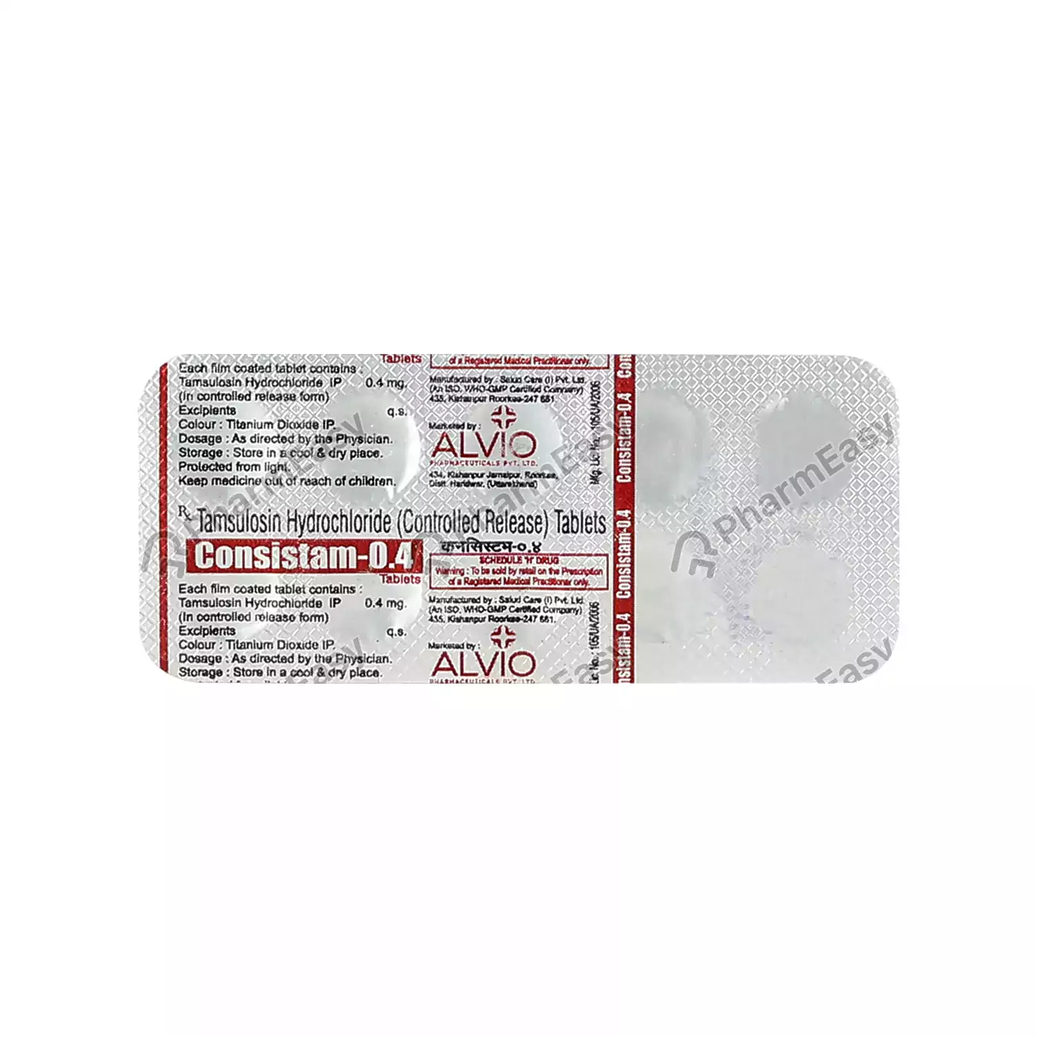 CONSISTAM-0.4MG TAB