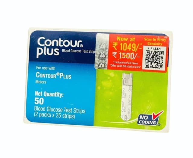 Contour Plus 50 Strips