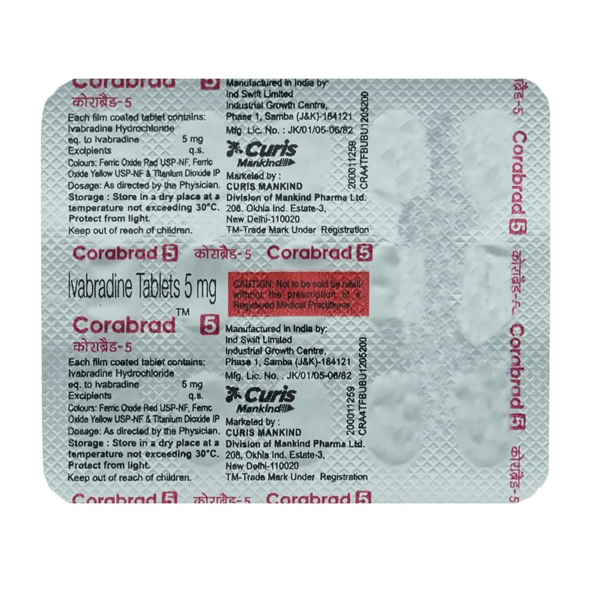 CORABRAD-OD 10MG TAB