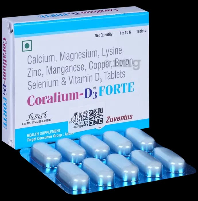 CORALIUM D3 FORTE TAB