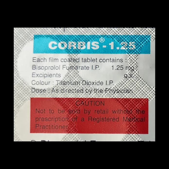 CORBIS 1.25MG TAB
