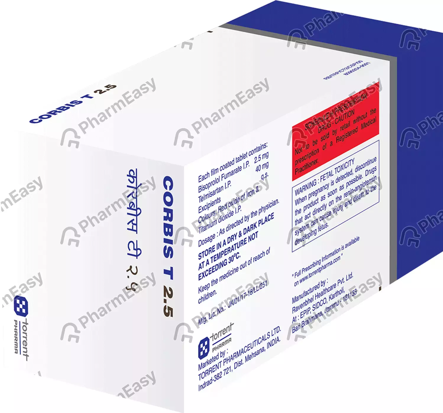 CORBIS T 2.5TAB 10`S