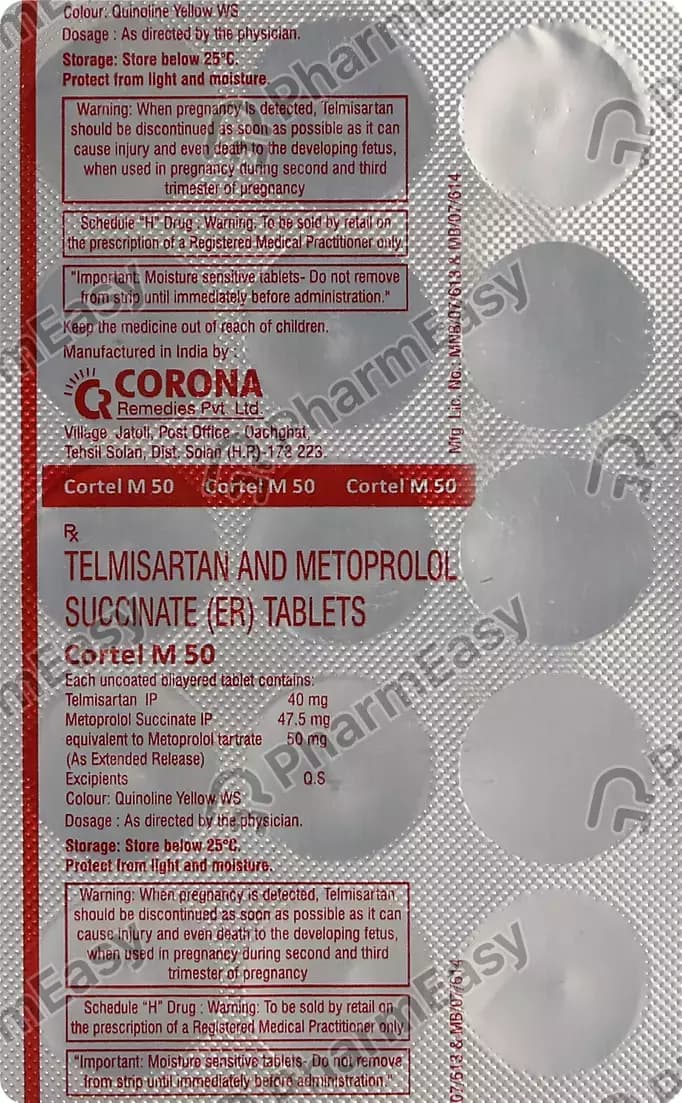 CORTEL M 50MG TAB