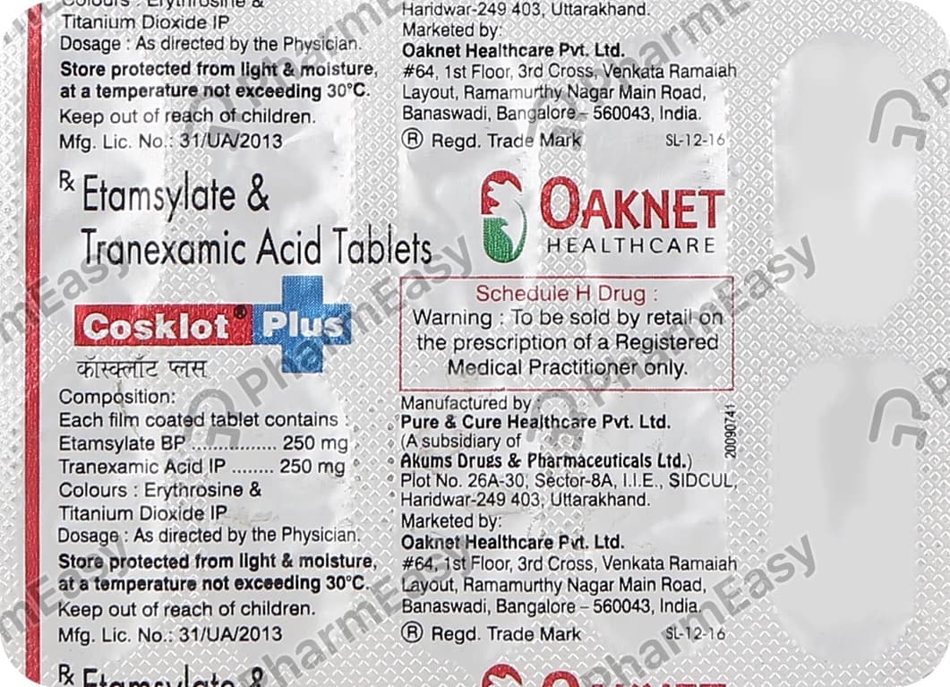 COSKLOT PLUS TAB
