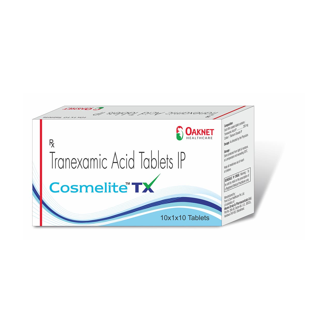 COSMELITE TX 250MG TAB