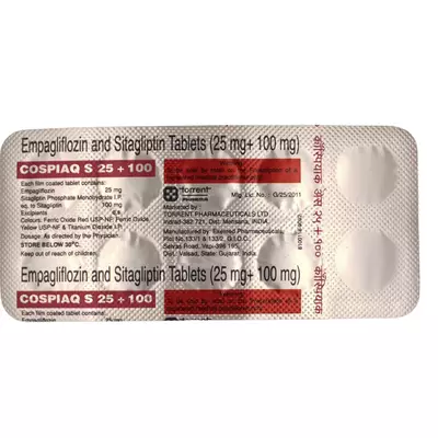 COSPIAQ S 25+100MG TAB