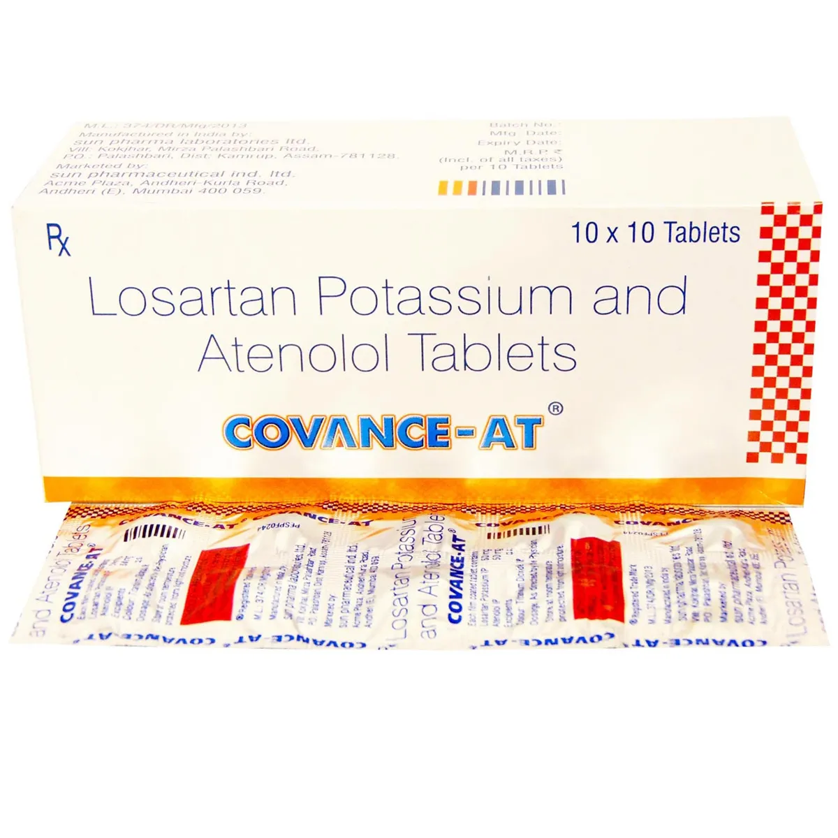COVANCE-AT TAB 10`S