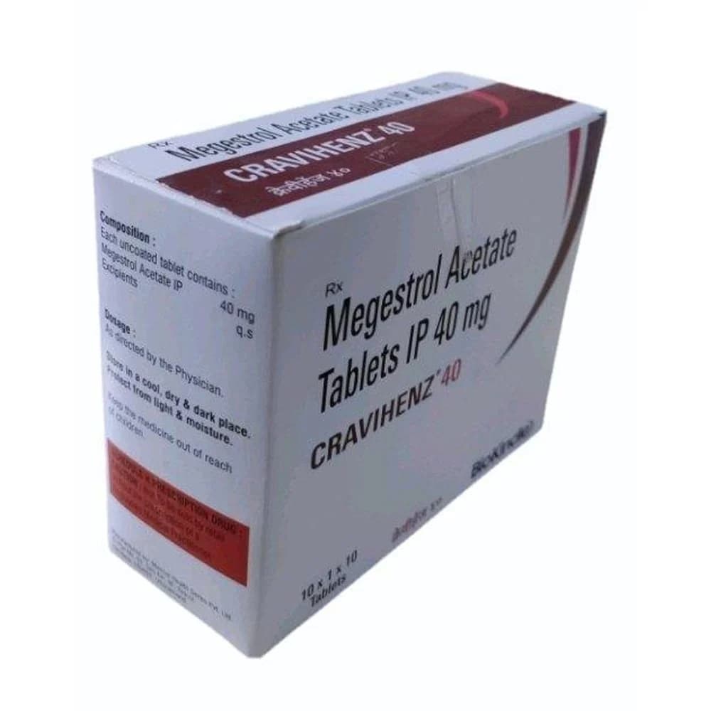 CRAVIHENZ 40MG TAB