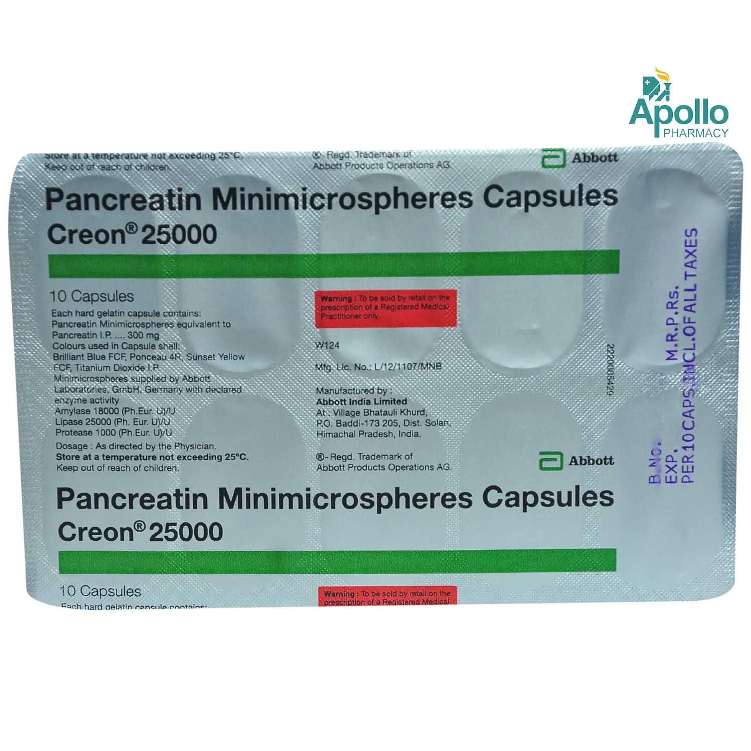 CREON 25000 CAP