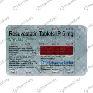 CREVAST 5MG TAB 15`S