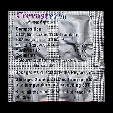 CREVAST EZ 20 TAB 10`S