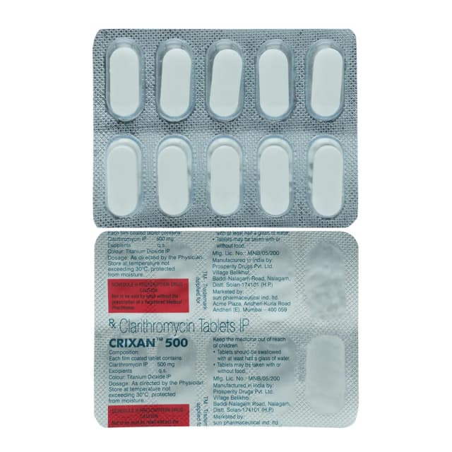 Crixan 500MG Tab