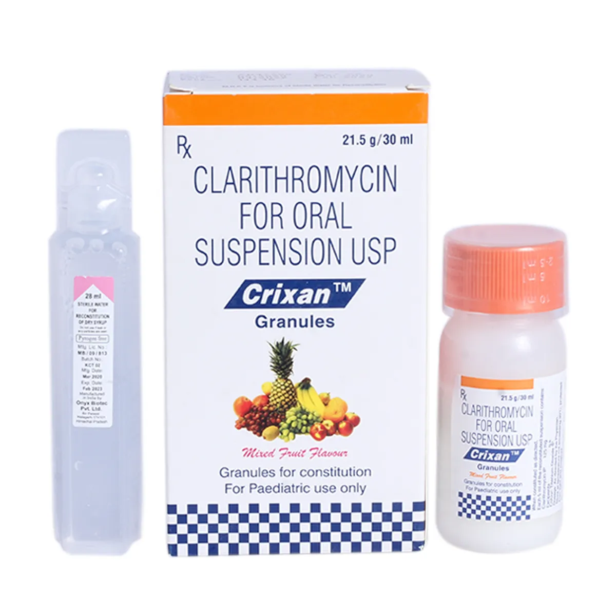 CRIXAN SUS 125MG
