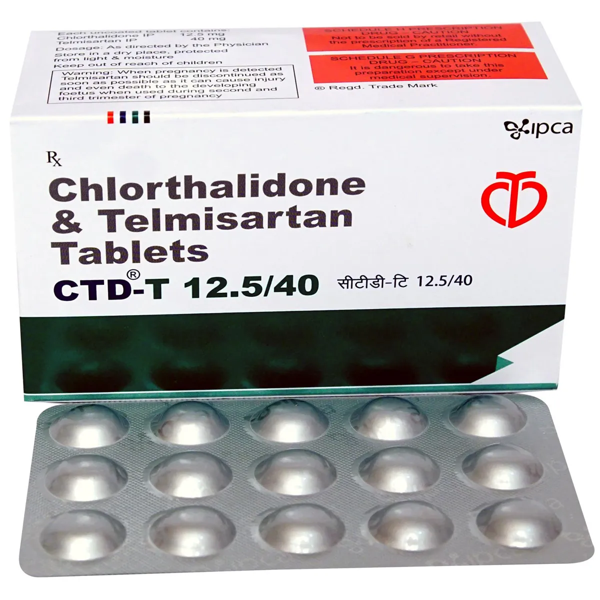 CTD-T 12.5/40 TAB